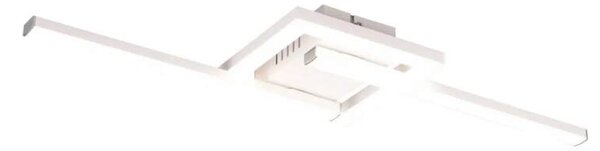 Trio Leuchten R67303131 VIALE - Stropní LED svítidlo v bílé barvě, 54 x 16cm, 17W, 1950lm, 4000K (Moderní stropní přisazený lustr s natáčecími rameny)