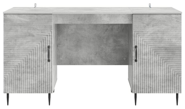 Stůl Betonově šedá 142,5 x 50 x 75 cm Kompozitní dřevo 3414606