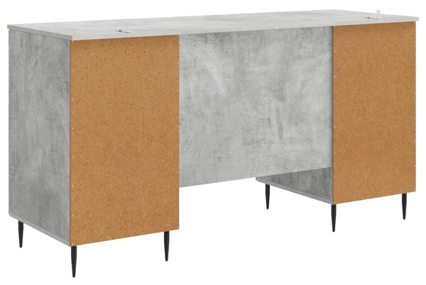Stůl Betonově šedá 142,5 x 50 x 75 cm Kompozitní dřevo 3414606