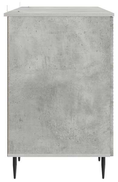 Stůl Betonově šedá 142,5 x 50 x 75 cm Kompozitní dřevo 3414606