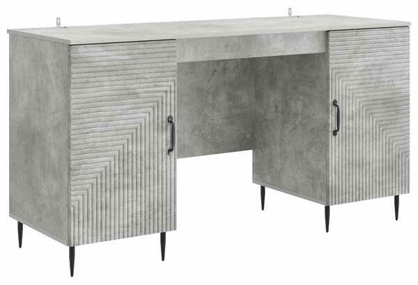 Stůl Betonově šedá 142,5 x 50 x 75 cm Kompozitní dřevo 3414606