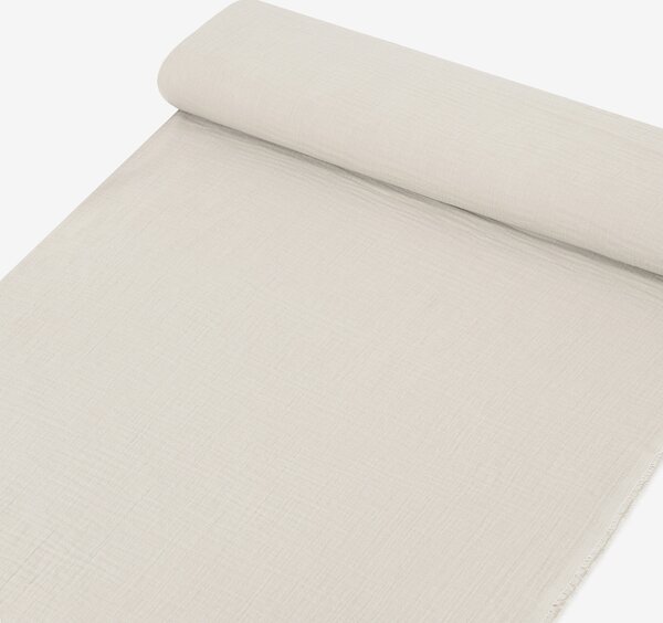 Goldea mušelínová látka - přírodní 240 cm