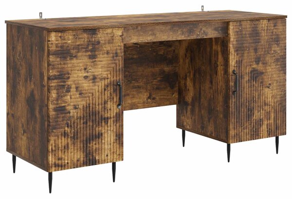 Stůl Kouřový dub 142,5 x 50 x 75 cm Kompozitní dřevo 3414608