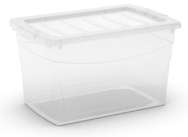 Plastový úložný box s víkem 47x30x27,5 cm Omnibox M – KIS
