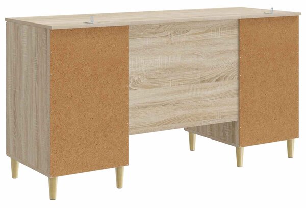 Stůl Dub sonoma 142,5 x 50 x 75 cm Kompozitní dřevo 3414614