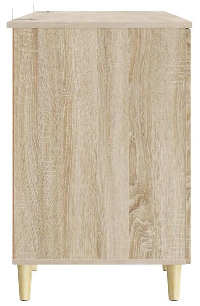 Stůl Dub sonoma 142,5 x 50 x 75 cm Kompozitní dřevo 3414614