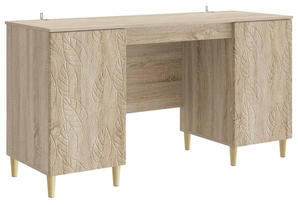 Stůl Dub sonoma 142,5 x 50 x 75 cm Kompozitní dřevo 3414614