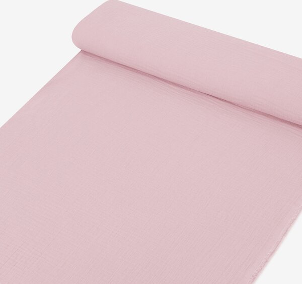 Goldea mušelínová látka - pastelově růžová 240 cm