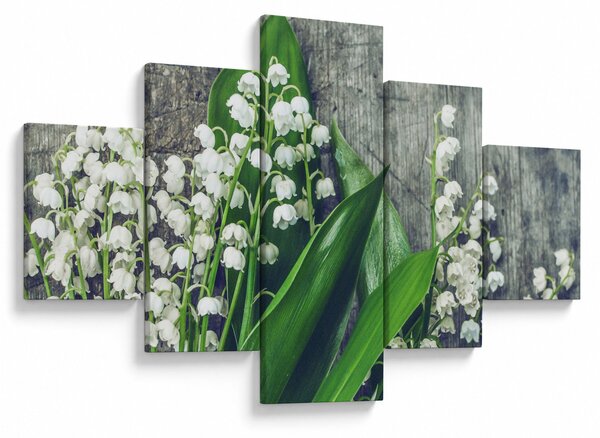 Obraz konvalinek (125x70 cm)