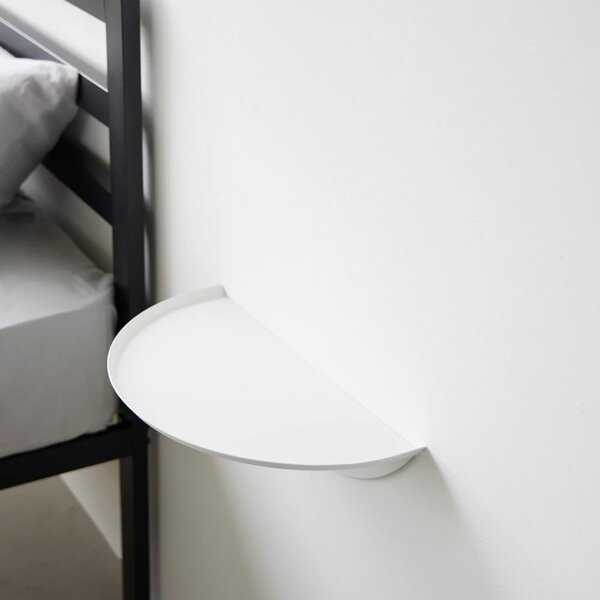 Bílá kovová police 40 cm Tower – YAMAZAKI