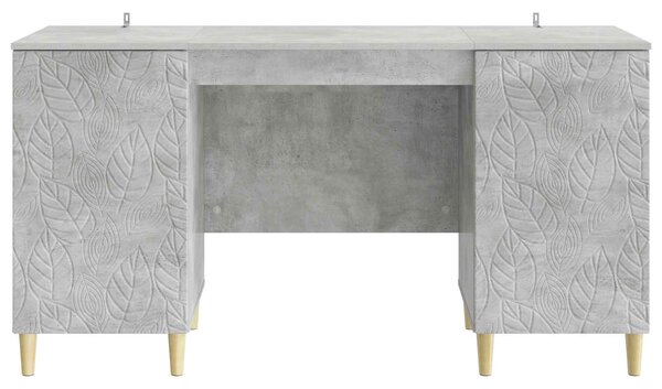 Stůl Betonově šedá 142,5 x 50 x 75 cm Kompozitní dřevo 3414615