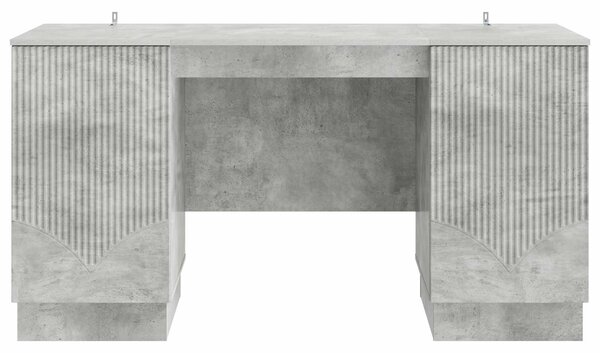 Stůl Betonově šedá 142,5 x 50 x 75 cm Kompozitní dřevo 3414624