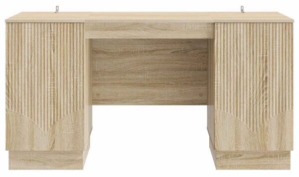 Stůl Dub sonoma 142,5 x 50 x 75 cm Kompozitní dřevo 3414623