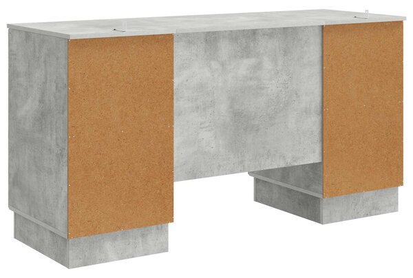 Stůl Betonově šedá 142,5 x 50 x 75 cm Kompozitní dřevo 3414624
