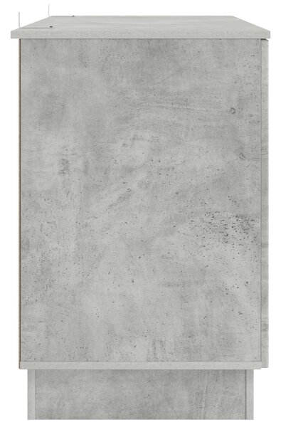 Stůl Betonově šedá 142,5 x 50 x 75 cm Kompozitní dřevo 3414624