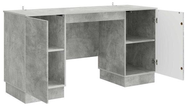 Stůl Betonově šedá 142,5 x 50 x 75 cm Kompozitní dřevo 3414624