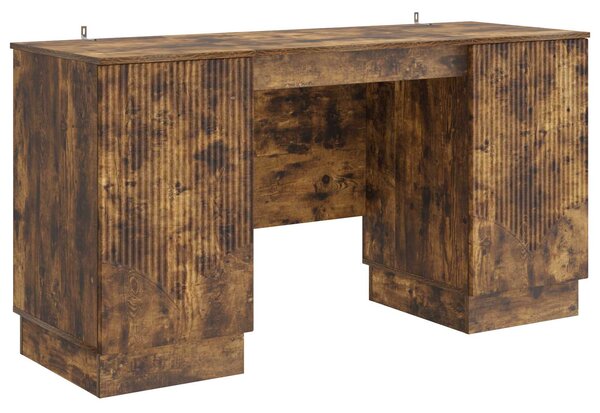 Stůl Kouřový dub 142,5 x 50 x 75 cm Kompozitní dřevo 3414626