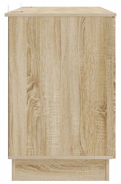 Stůl Dub sonoma 142,5 x 50 x 75 cm Kompozitní dřevo 3414623