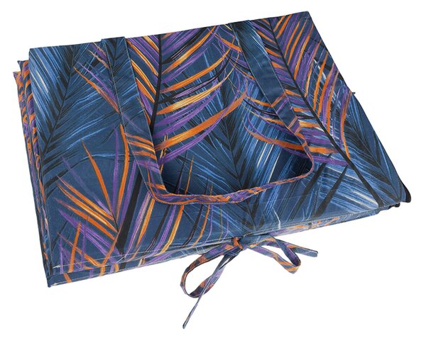 Bellatex Polstr na plážové lehátko potah na zip 55x195 cm Pírko tmavá modrá