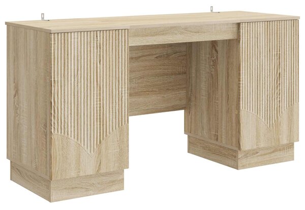 Stůl Dub sonoma 142,5 x 50 x 75 cm Kompozitní dřevo 3414623