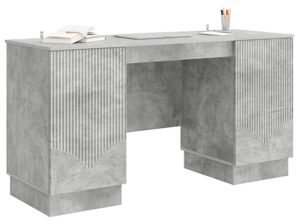 Stůl Betonově šedá 142,5 x 50 x 75 cm Kompozitní dřevo 3414624