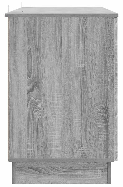 Stůl Šedá sonoma 142,5 x 50 x 75 cm Kompozitní dřevo 3414627