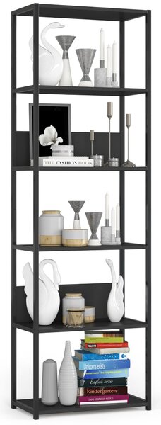 Ak furniture Regál PRAMONI 60x192 cm černý