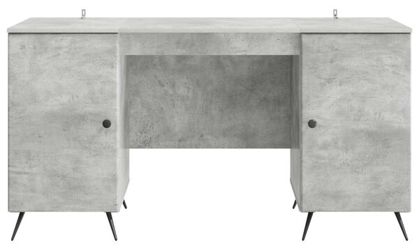 Stůl Betonově šedá 142,5 x 50 x 75 cm Kompozitní dřevo 3414633