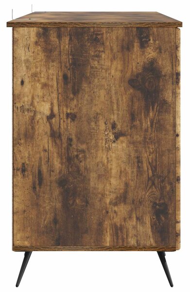 Stůl Kouřový dub 142,5 x 50 x 75 cm Kompozitní dřevo 3414635