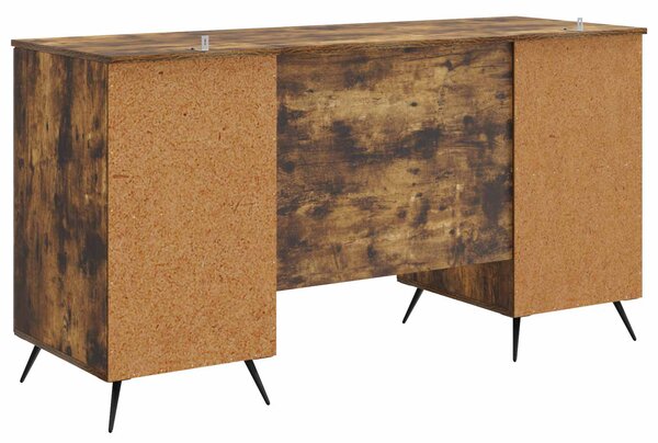 Stůl Kouřový dub 142,5 x 50 x 75 cm Kompozitní dřevo 3414635