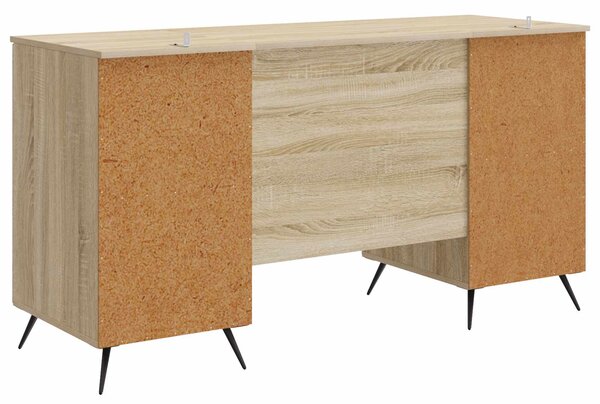 Stůl Dub sonoma 142,5 x 50 x 75 cm Kompozitní dřevo 3414632