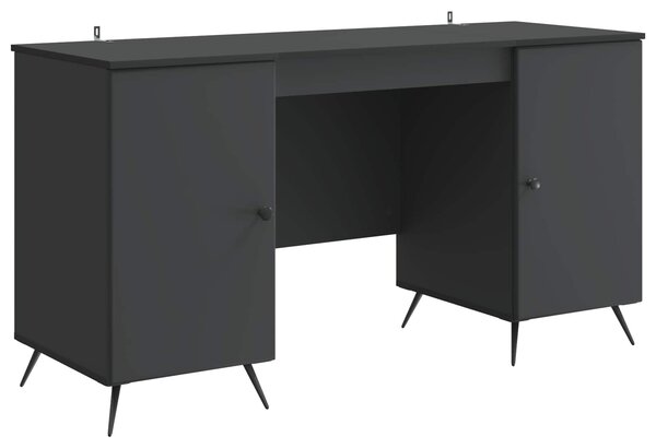 Stůl Černá 142,5 x 50 x 75 cm Kompozitní dřevo 3414631
