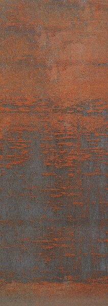 Luxusní vliesová obrazová tapeta, šedá, oranžová, Imitace rezavého plechu, DGERO4015-260, Erosion, Masureel