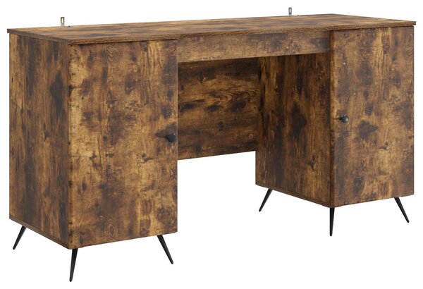 Stůl Kouřový dub 142,5 x 50 x 75 cm Kompozitní dřevo 3414635