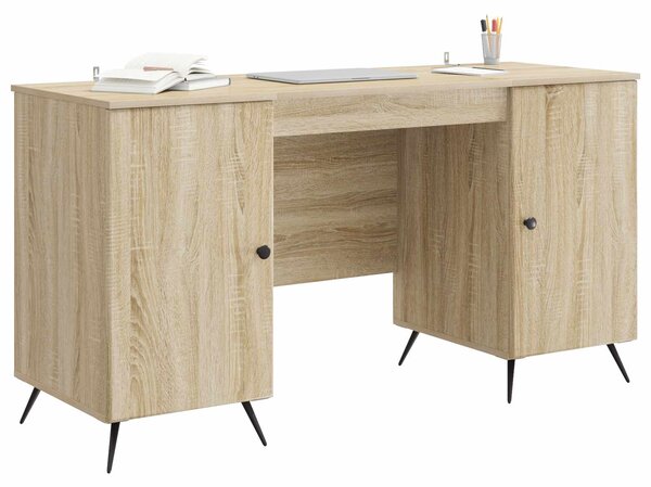 Stůl Dub sonoma 142,5 x 50 x 75 cm Kompozitní dřevo 3414632
