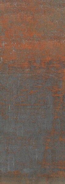 Luxusní vliesová obrazová tapeta, šedá, oranžová, Imitace rezavého plechu, DGERO4013-260, Erosion, Masureel