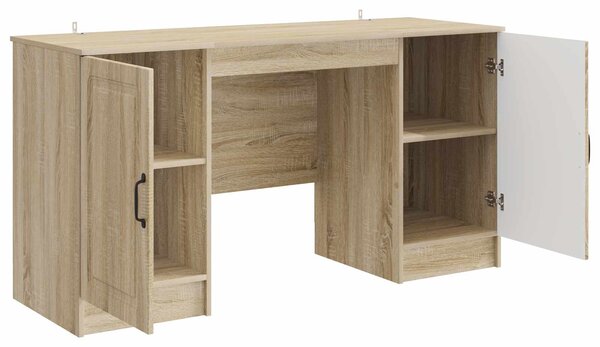 Stůl Dub sonoma 142,5 x 50 x 75 cm Kompozitní dřevo 3414641
