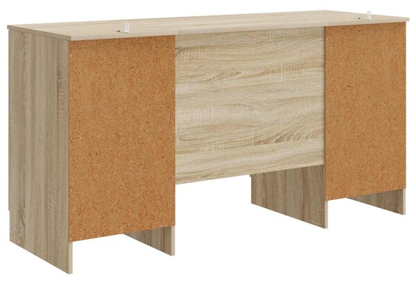 Stůl Dub sonoma 142,5 x 50 x 75 cm Kompozitní dřevo 3414641