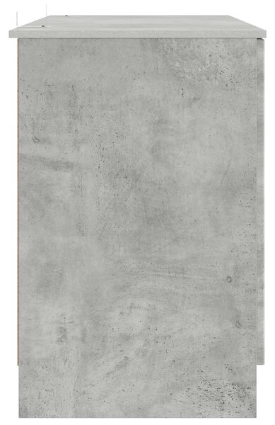 Stůl Betonově šedá 142,5 x 50 x 75 cm Kompozitní dřevo 3414642