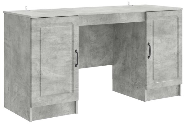 Stůl Betonově šedá 142,5 x 50 x 75 cm Kompozitní dřevo 3414642