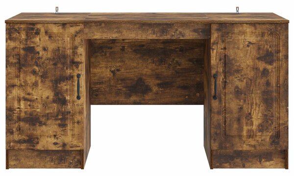 Stůl Kouřový dub 142,5 x 50 x 75 cm Kompozitní dřevo 3414644