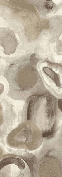 Abstraktní obrazová tapeta, šedá, béžová, Akvarel, DGERO3022-260, Erosion, Masureel
