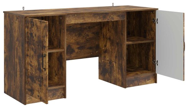 Stůl Kouřový dub 142,5 x 50 x 75 cm Kompozitní dřevo 3414644