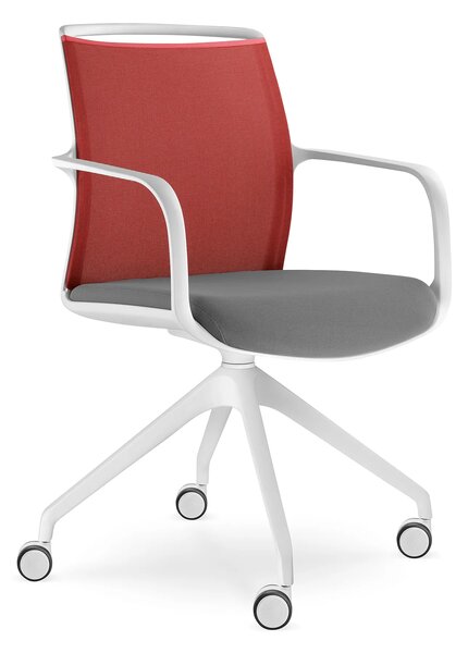LD SEATING - Konferenční židle LEAF 506, F95-WH