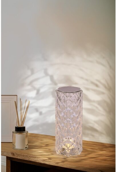 Stmívatelná LED stolní lampa na dálkové ovládání (výška 21,5 cm) Brillo – Candellux Lighting