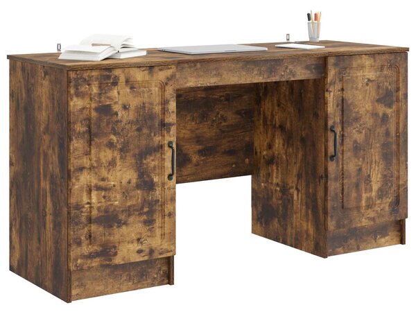 Stůl Kouřový dub 142,5 x 50 x 75 cm Kompozitní dřevo 3414644
