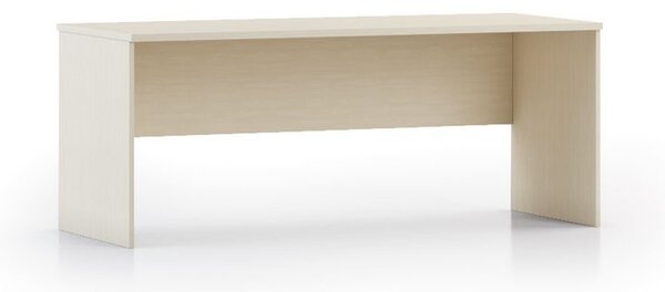 Kancelářský psací stůl INTEGRO, 175x70 cm, bříza