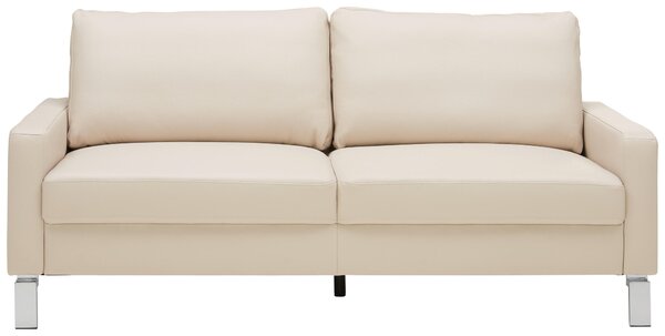 DVOUMÍSTNÁ POHOVKA, béžová, pravá kůže Pure Home Lifestyle - Pohovky
