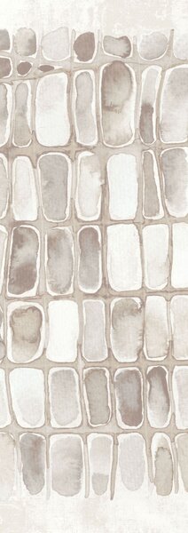Abstraktní obrazová tapeta, šedá, bílá, Geometrické tvary, DGERO2022-260, Erosion, Masureel