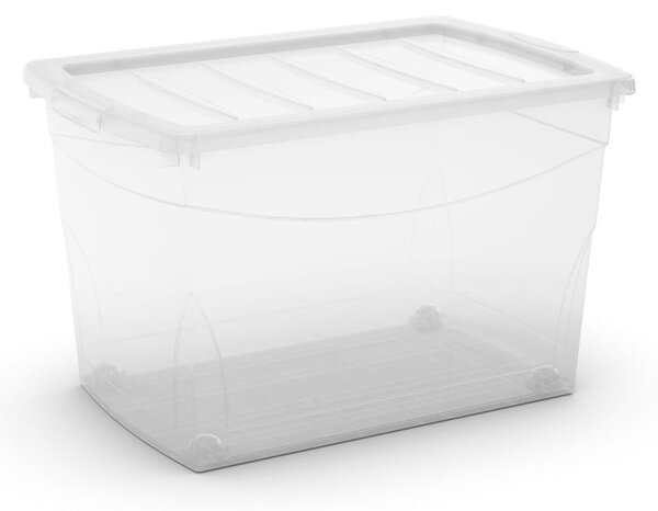 Plastový úložný box s víkem 58,5x39x36,5 cm Omnibox XL – KIS